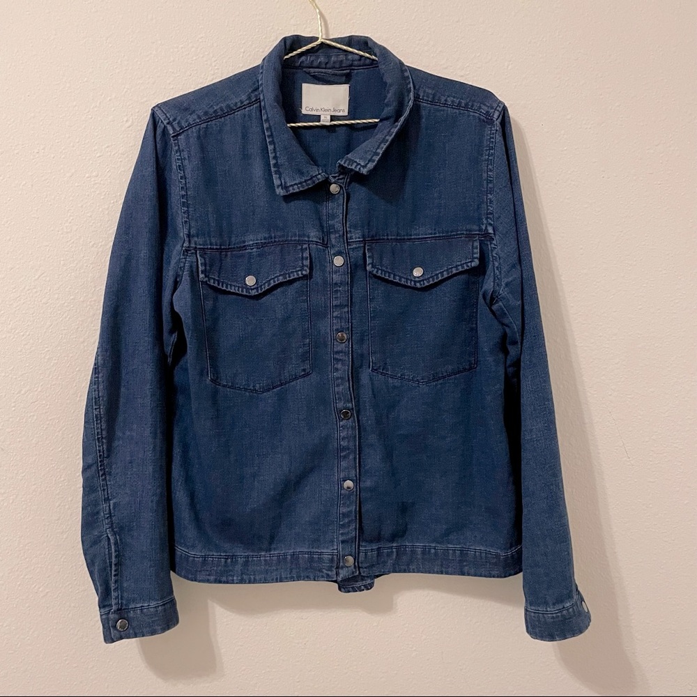 Clavin Klein Jeans Denim Shirt Jacket, XL